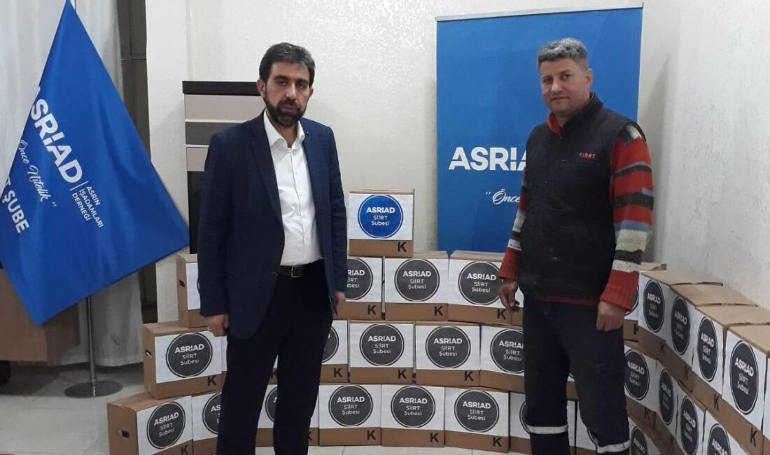 Kısa adı ASRİAD olan Asrın İş İnsanları Derneği Siirt Şubesi