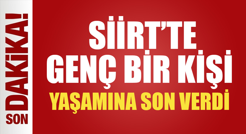 Siirt’in Kooperatif Mahallesi Huzur 2 Sitesi yakınlarında 20 yaşlarında olduğu