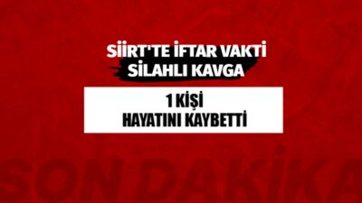 Siirt’in Şirvan ilçesine bağlı Elmadalı köyünde iki grup arasında çıkan