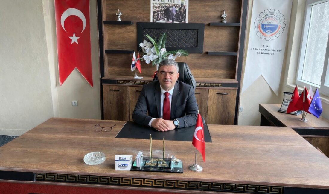 Siirt Küçük Sanayi Sitesi’nde uzun süredir devam eden asfalt ve