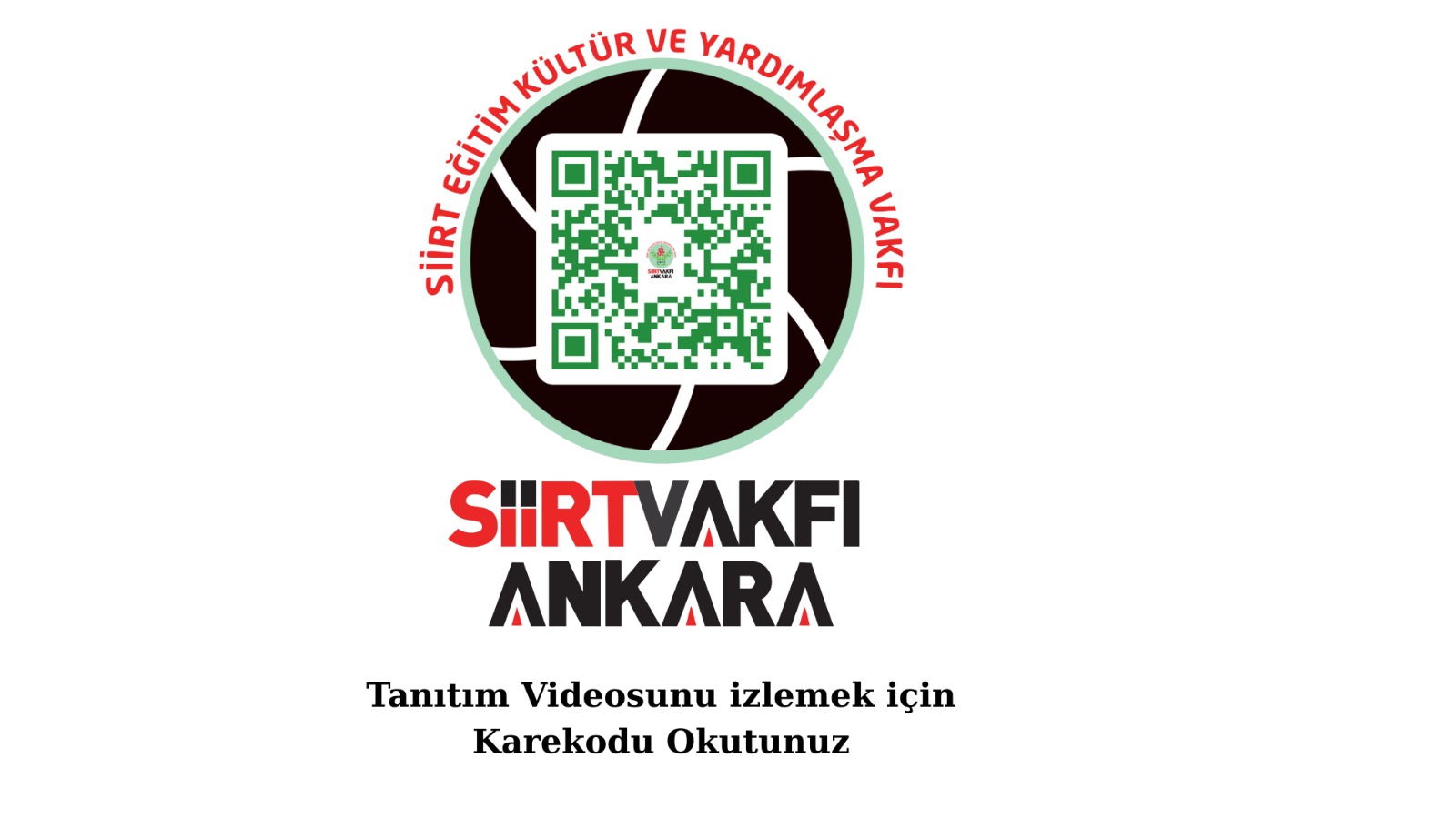 Siirt vakfı Ankara Şubesi Siirt’in tanıtımına katkı yapacak bir porselen