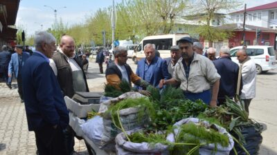 Baharın gelişiyle şifalı bitkiler tezgahlara indi. Vatandaşların yoğun ilgi gösterdiği