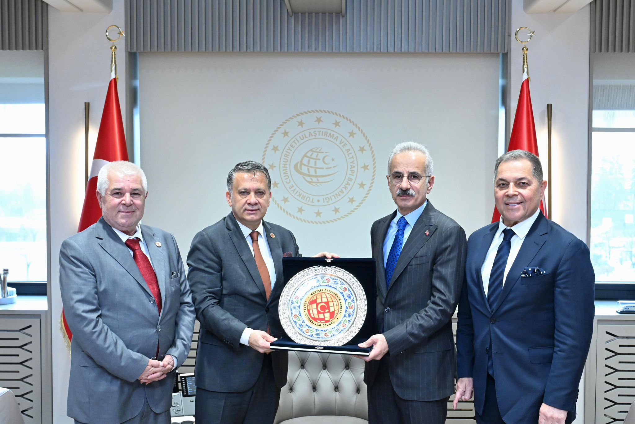 Küresel Gazeteciler Konseyi (KGK) heyeti Ankara’da üst düzey ziyaretler ve