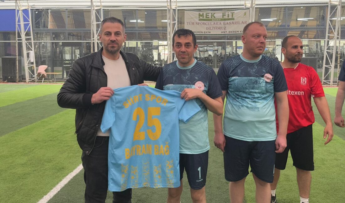 Siirt amatör futbol liginin güçlü takımlarından Gelecek Siirt Spor kulübü