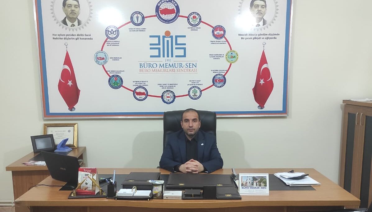 Büro Memur- Sen Siirt Şube Başkanlığı , üyelerine yönelik yürüttüğü