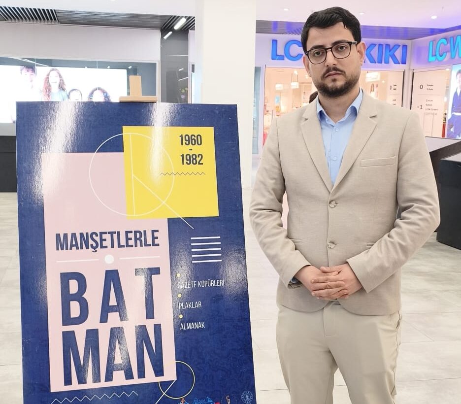 Batmanda açılan bir sergi de Siirt Üniversitesinde araştırma görevlisi olarak