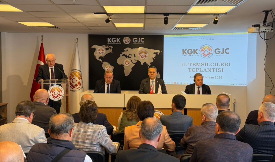 Ankara’ya 44 şehirden gelen Küresel Gazeteciler Konseyi (KGK) il temsilcisi