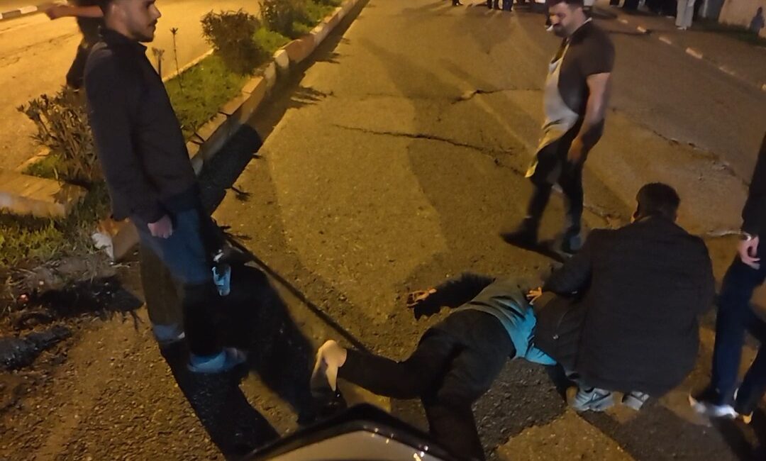 Siirt’te meydana gelen trafik kazasında 2 kişi yaralandı, yaralılardan birinin