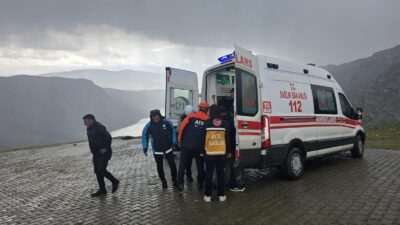 Siirt’te Deyr mevkisi olarak bilinen yamaç paraşütü parkuru alanında meydana