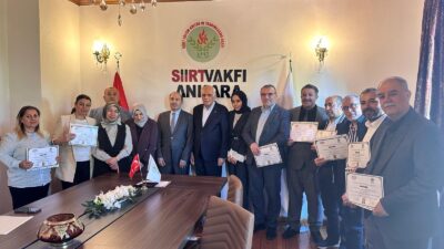 Siirt Vakfı Ankara Şubesi tarafından, Edurese Akademi iş birliğiyle düzenlenen