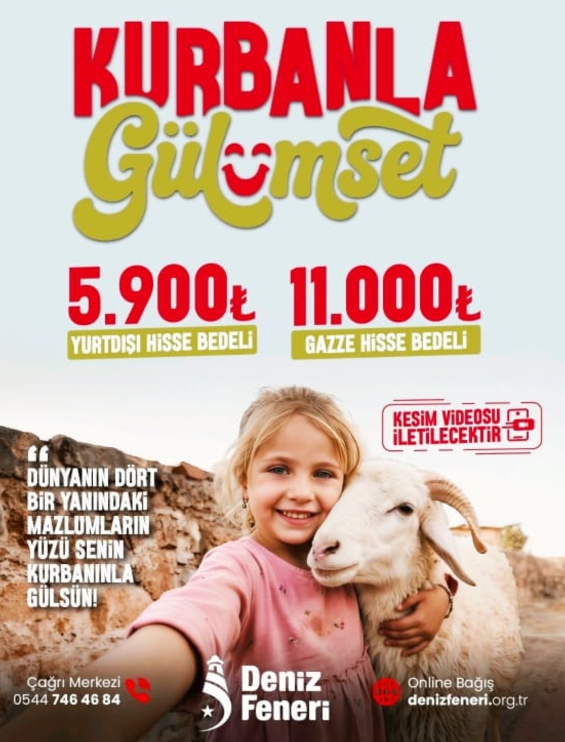 Kurban Bayramı yaklaşırken yardım kuruluşları da bağış kampanyalarını duyurmaya başladı.