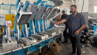 Siirt il merkezine bağlı Gökçebağ Beldesinde kurulu fabrika da Avrupa
