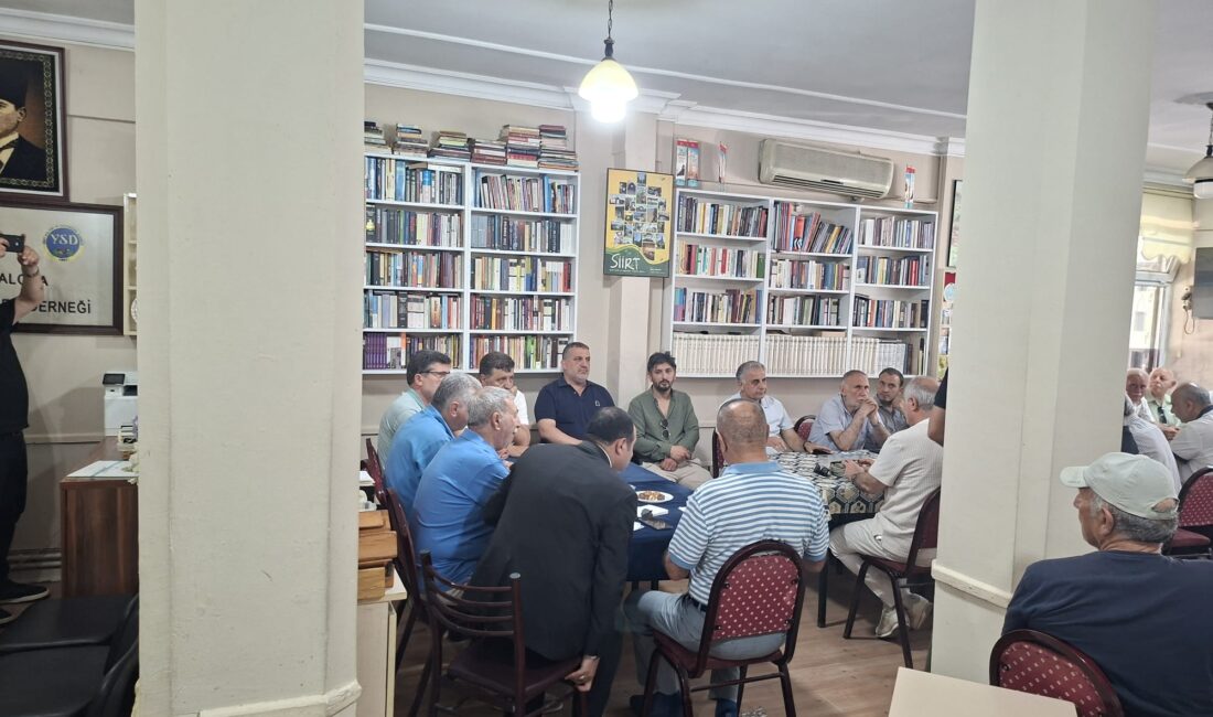 Yalova’da faaliyet gösteren Siirt dayanışma ve yardımlaşma Derneği’nde genel kurulu