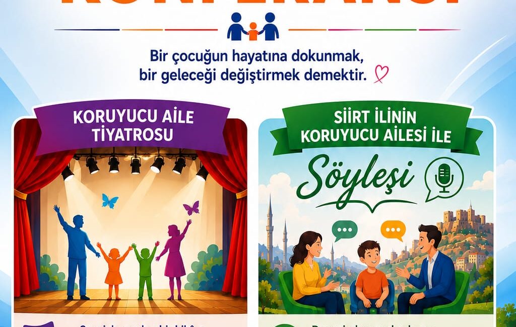 Siirt’te koruyucu aile bilincini artırmak ve daha fazla çocuğun sıcak