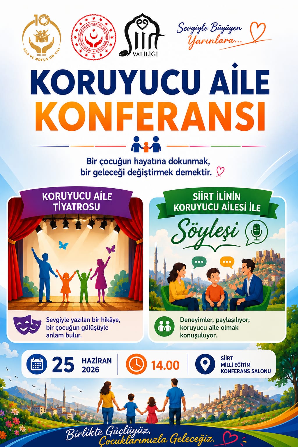 Siirt’te koruyucu aile bilincini artırmak ve daha fazla çocuğun sıcak