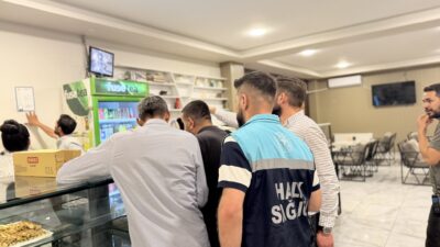Siirt'te dumansız hava sahasının korunması amacıyla işletmelerde tütün denetimi gerçekleştirildi.