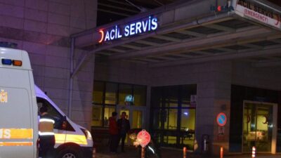 Siirt’te otomobil ile motosikletin çarpışması sonucu meydana gelen trafik kazasında