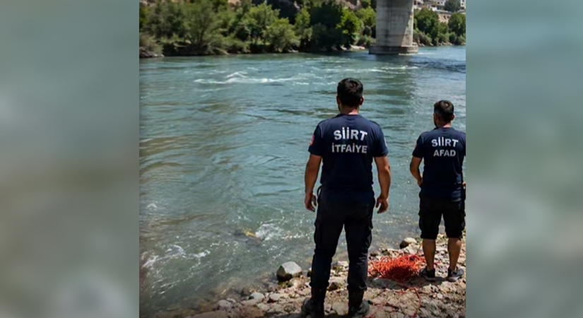 SİİRT (SiirtPress) – Siirt'te serinlemek amacıyla Botan Nehri'ne giren bir