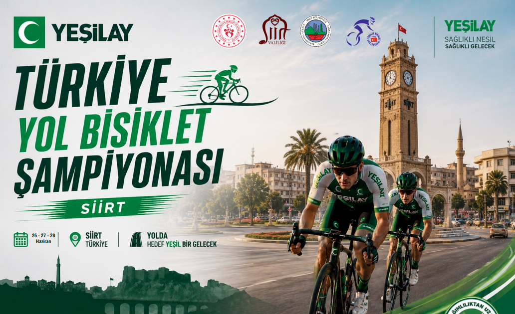 Türkiye Yol Bisiklet Şampiyonası, 26-28 Haziran 2026 tarihleri arasında Siirt'te