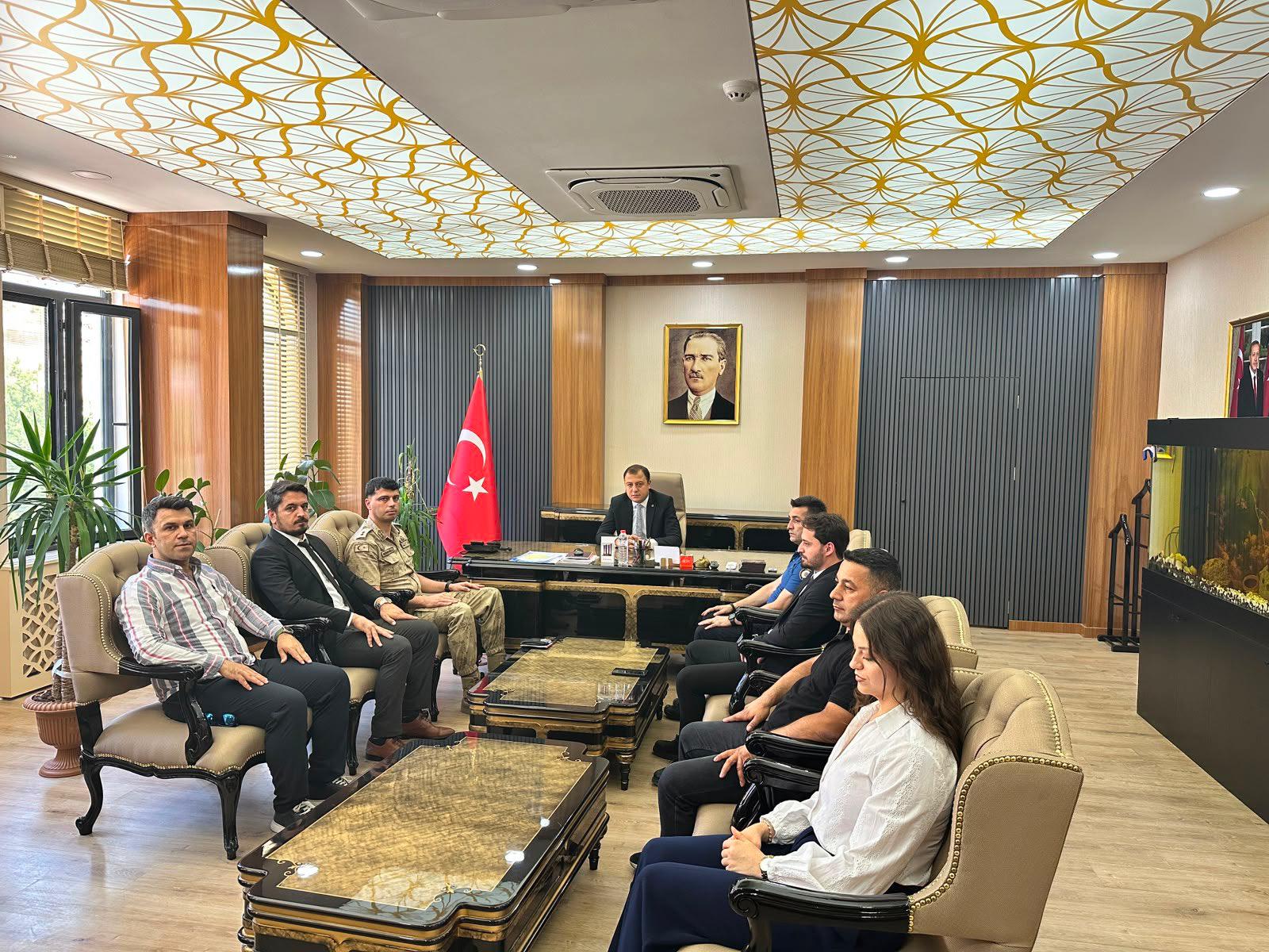 Şirvan kaymakamlığına atanan Ertuğrul Bayram göreve başladı.
