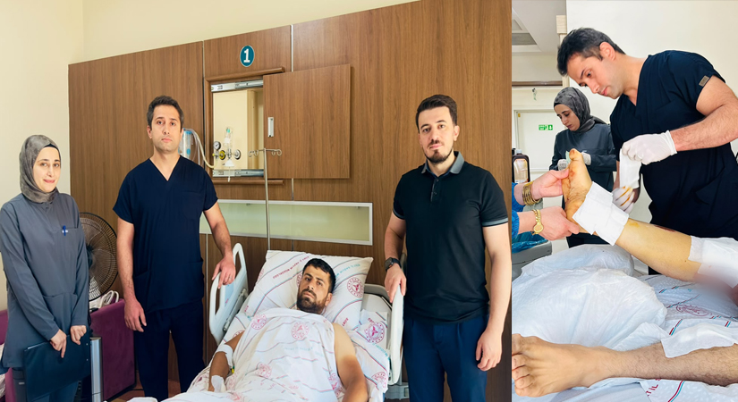 Siirt’te Beton Mikseri Faciasında Kopan Atardamar, Zamanla Yarışılan Ameliyatla Onarıldı Siirt'te çalıştığı sırada beton mikserine bacağını kaptırarak ağır yaralanan 35