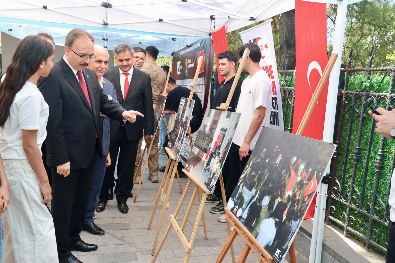 Siirt’te, 15 Temmuz Demokrasi ve Millî Birlik Günü’nün 10. yıl