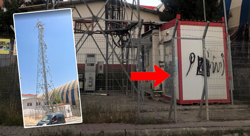 Siirt'te Hakkı Akyüz Caddesi ile Bedirhan Batur Caddesi arasındaki bağlantı