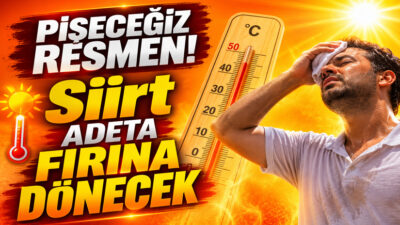 Siirt'te etkisini sürdüren sıcak hava dalgasının önümüzdeki günlerde daha da