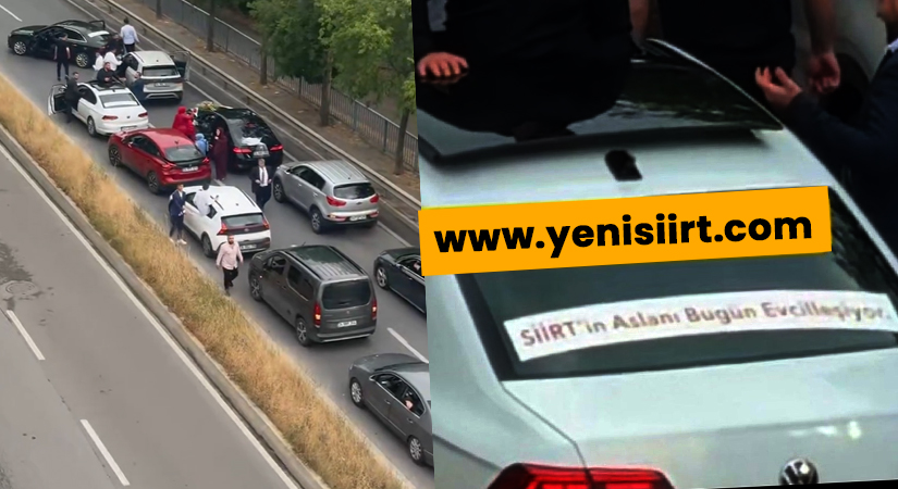 İstanbul'un Pendik ilçesinde düğün konvoyu sırasında trafiği aksattıkları belirlenen 6