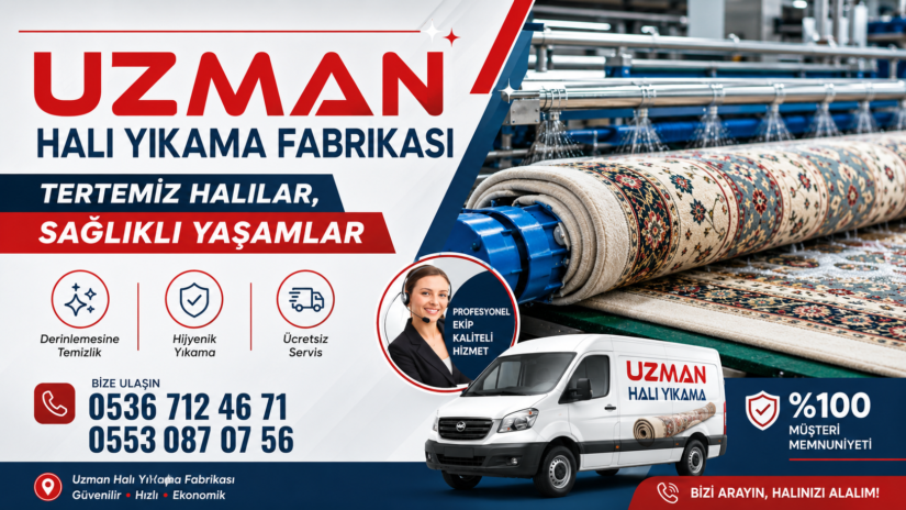Siirt’te yıllardır halı temizliği sektöründe hizmet veren Siirt Uzmanı Halı’nın