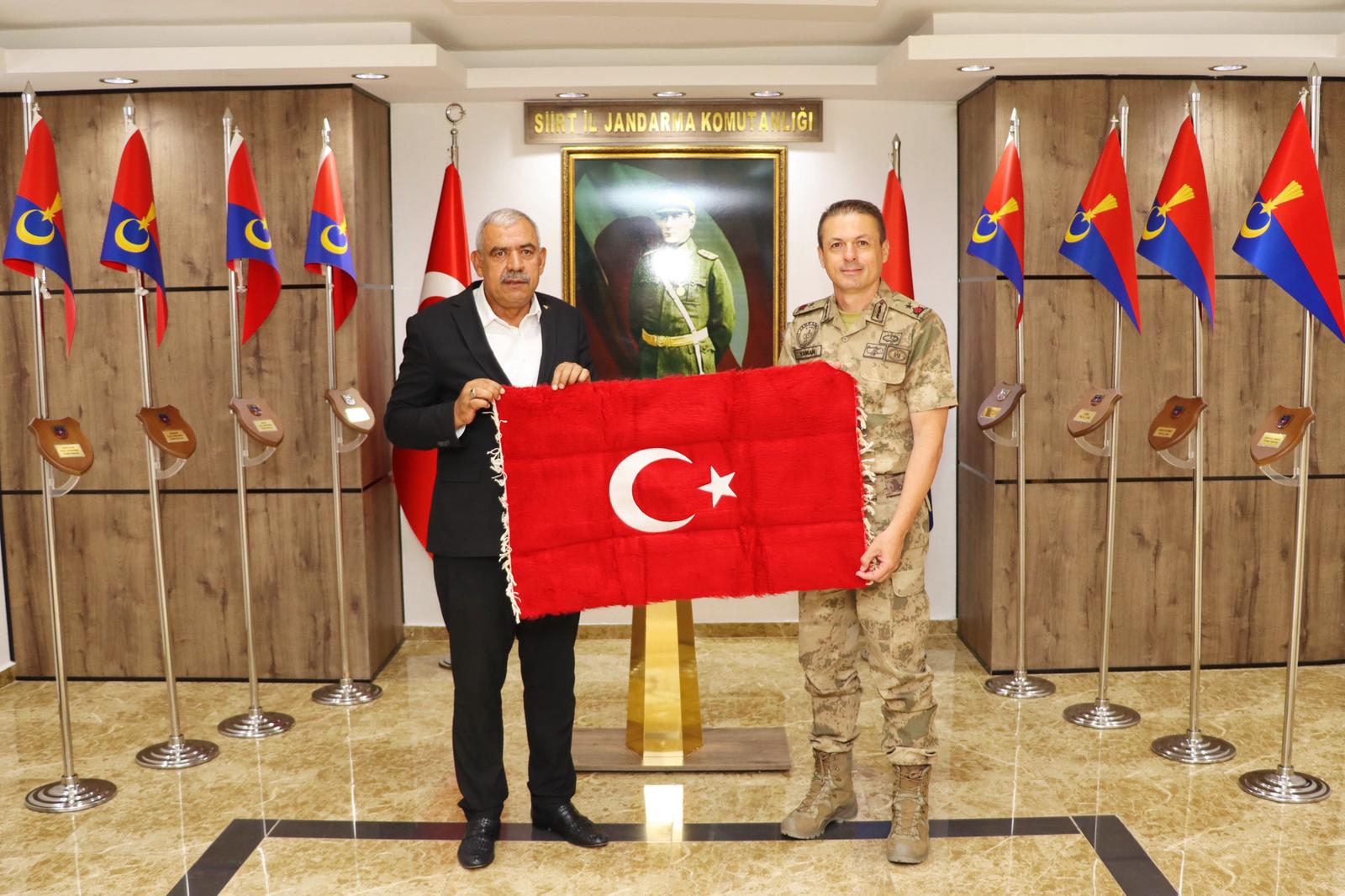 Siirt Şehit ve Gazi Aileleri Federasyonu Başkanı Abdülbaki Olgaç, Siirt