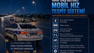 Siirt İl Emniyet Müdürlüğü, trafik güvenliğini artırmak amacıyla yeni nesil