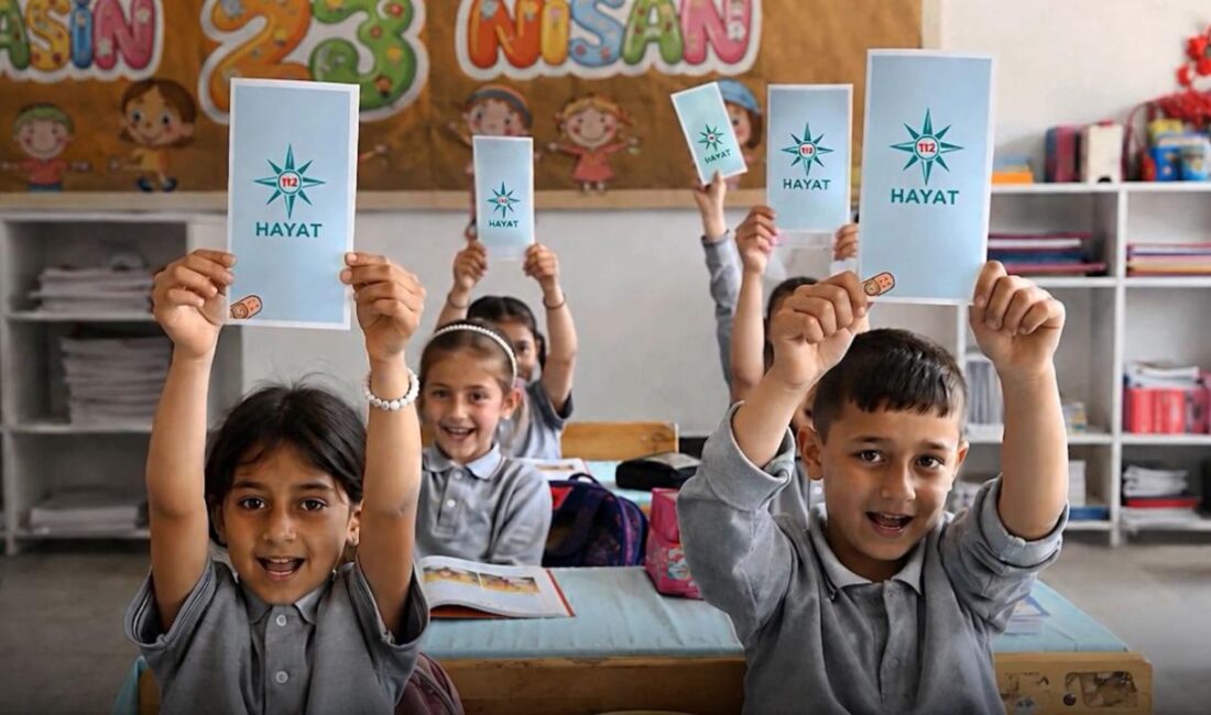 HAYAT 112 Acil uygulaması için kamu spotu yayınlandı İçişleri Bakanı Mustafa Çiftçi, 800 binin üzerinde indirilen HAYAT 112