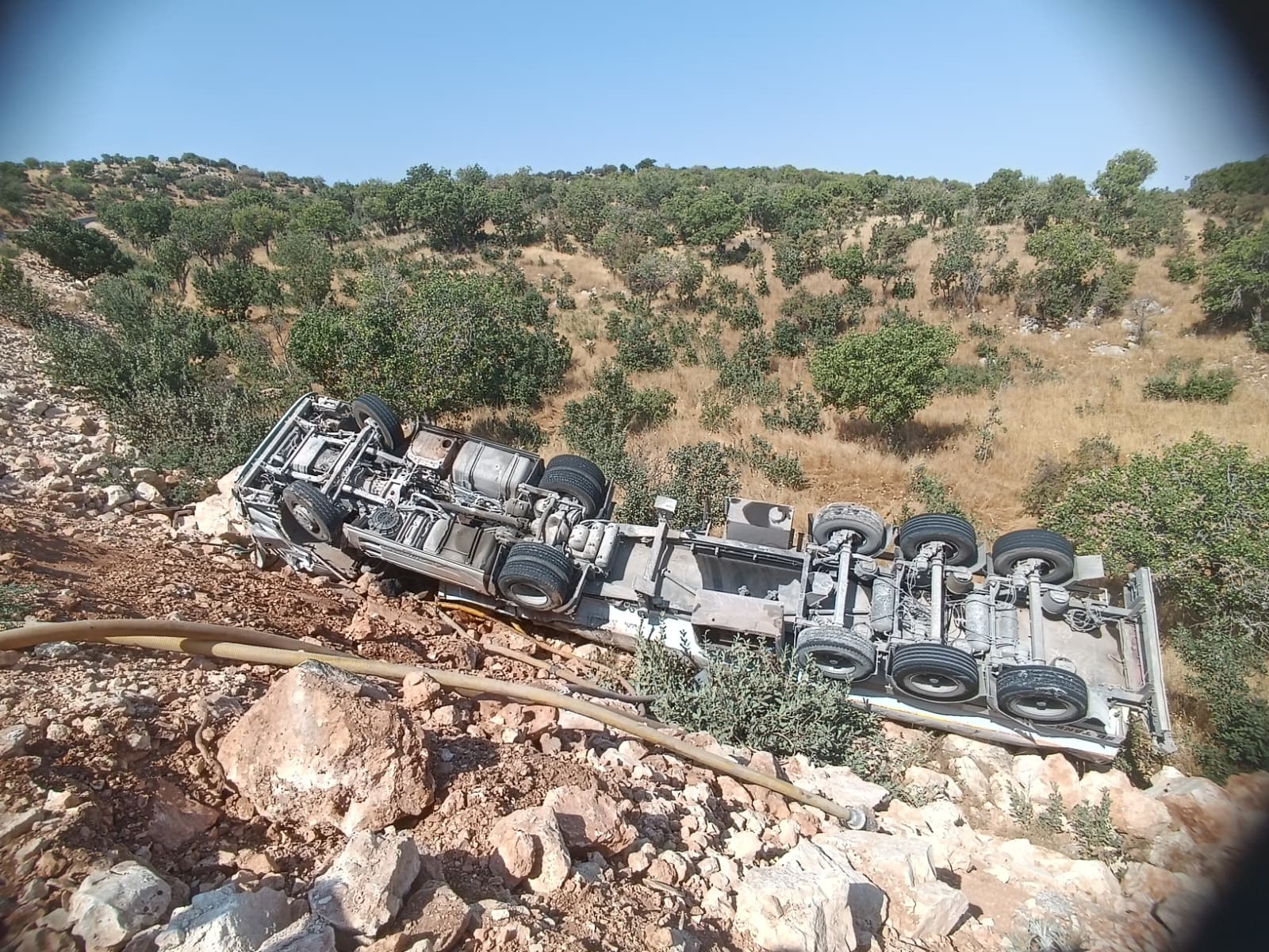 Siirt’in Eruh ilçesine bağlı Yelkese köyünde petrol şirketine ait bir