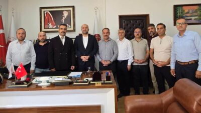 Memur-Sen’e bağlı Büro Memur-Sen Siirt Şubesi yönetim kurulu üyeleri, kısa