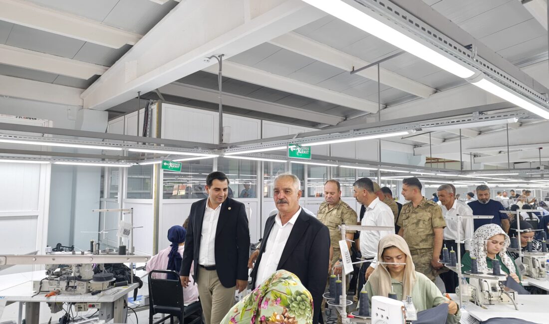 BAŞKAN ÖZDEMİR: “İSTİHDAMA ÇARE TEKSTİL” Siirt’in Pervari ilçesine bağlı Beğendik beldesinde istihdam sorunu tekstil sektörü