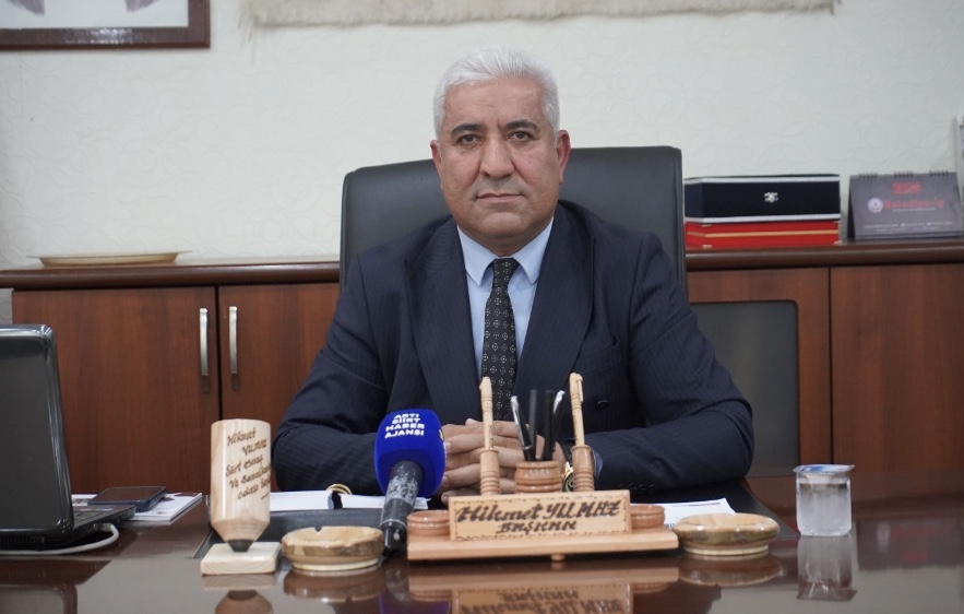 Siirt Esnaf ve Sanatkarlar Odaları Birliği Başkanı Hikmet Yılmaz yaptığı