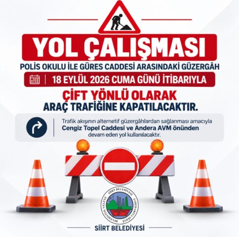 Siirt’te kazaların yaşandığı güzergâha kavşak yapılıyor Siirt’te kazaların meydana geldiği eski Polis Okulu yakınlarındaki güzergâha kavşak