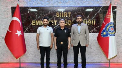 Siirt İl Emniyet Müdürlüğü görevine kısa süre önce atanan Mehmet