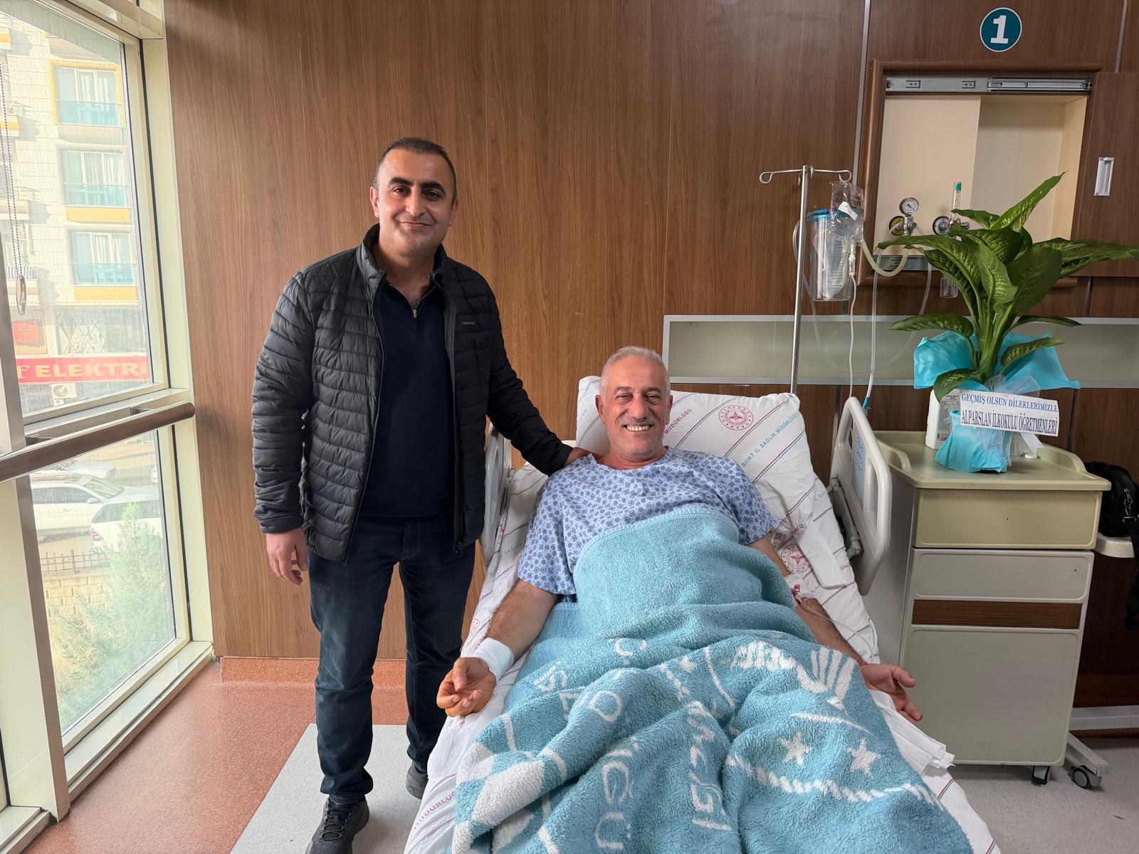 Geçirdiğim kalp rahatsızlığı sırasında zamanında ve hızlı müdahalede bulunan, ardından