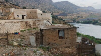 Şırnak’ın Güçlükonak ilçesinde bulunan tarihi Hesta (Belkıs Ana) Kaplıcası ile