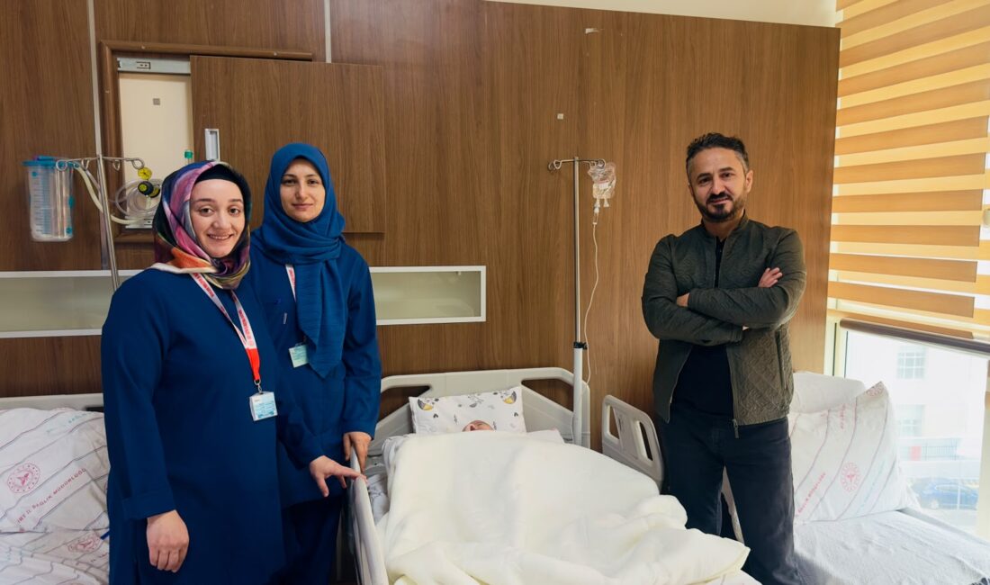 Siirt Eğitim ve Araştırma Hastanesi’nde, sol inmemiş testis nedeniyle takip