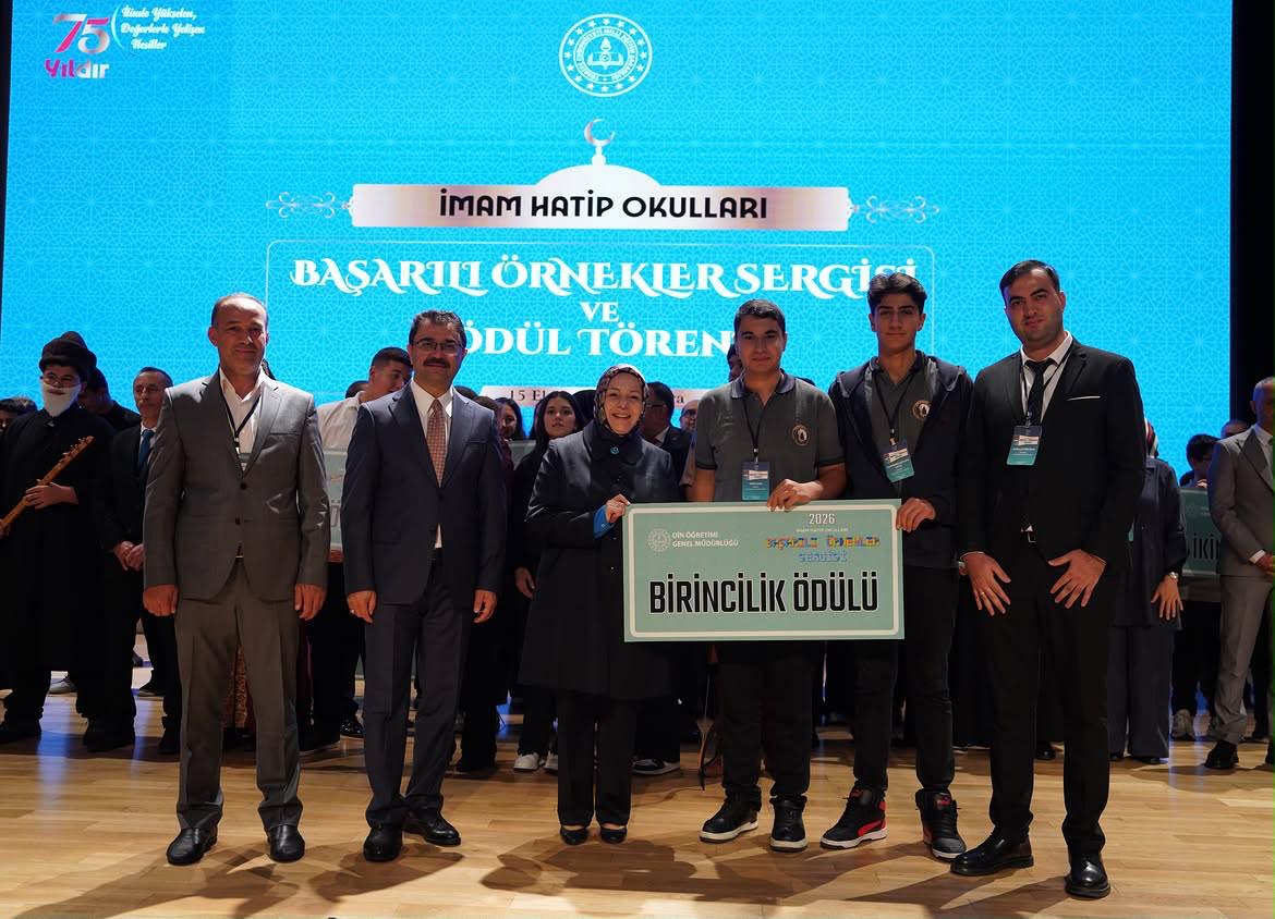 Siirt Anadolu İmam Hatip Lisesi öğrencilerinin hazırladığı NEO-DERİNKUYU projesi, Milli